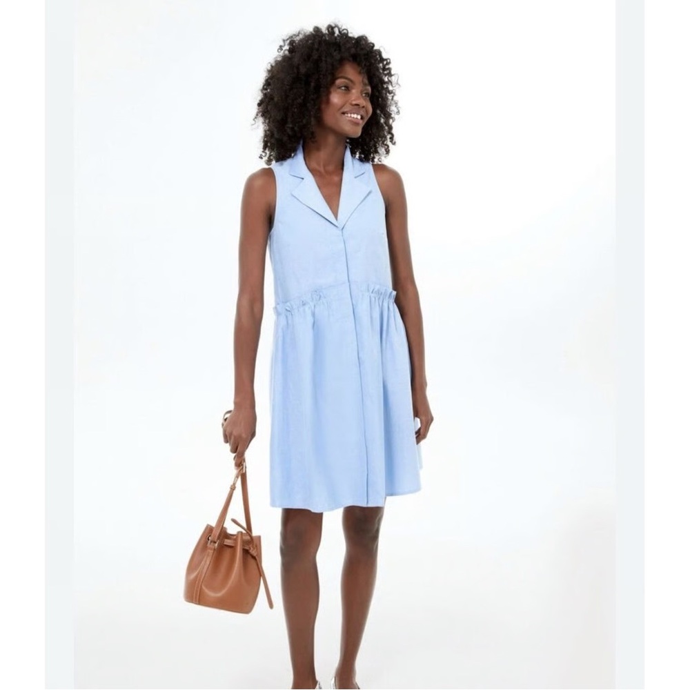 Tuckernuck Light Blue Sleeveless Dress S